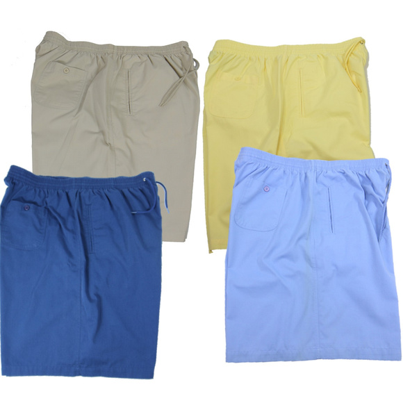 4 Pack - Paradise Bay Shorts 3X 40 26W Plus NWOT - Picture 1 of 8